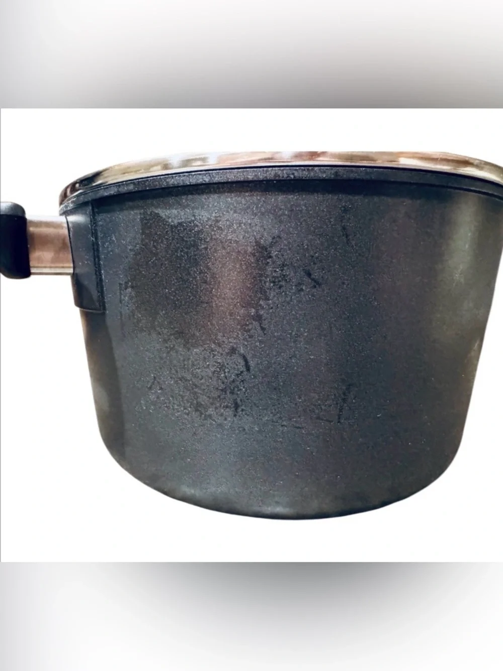Scanpan 7 qt Stock Pot Dutch Oven with Glass Lid Chef Cookware Kitchen Nonstick